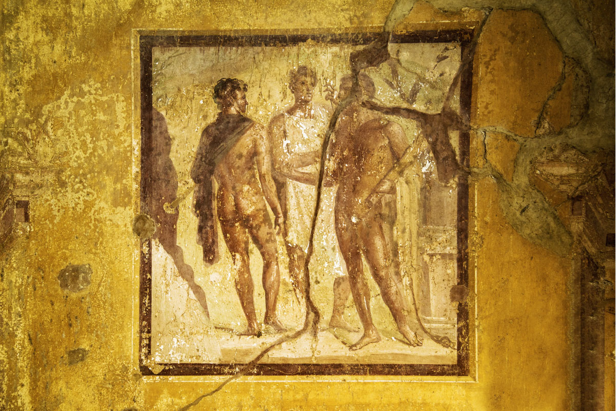 Yellow - Colours of Pompeii